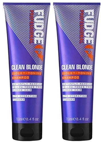 Image of 2 Anti Yellow CleanFudge Clean Blonde Violet Toning Shampoo 250 ml