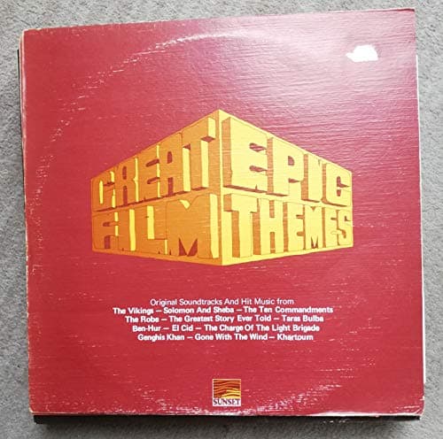 Image of SOUNDTRACK - GREAT EPIC FILM THEMES - [LP]