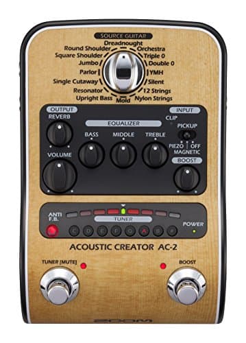 Image of Zoom AC-2 Acoustic Guitar Effect Pedal