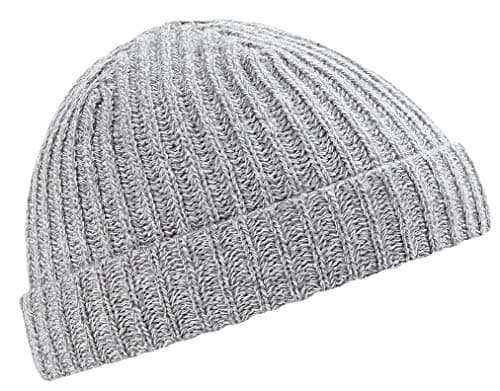 Image of Beechfield Unisex Trawler Beanie Heather Grey