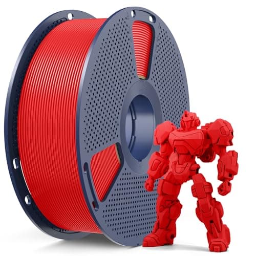 Image of SUNLU PETG Filament 1.75 mm, High Strength 3D Printer Filament PETG, Unrivaled Durability and Flexibility, 3D Printing Filament 1.75mm, Fits Most FDM 3D Printers, 1KG Spool, petg Red