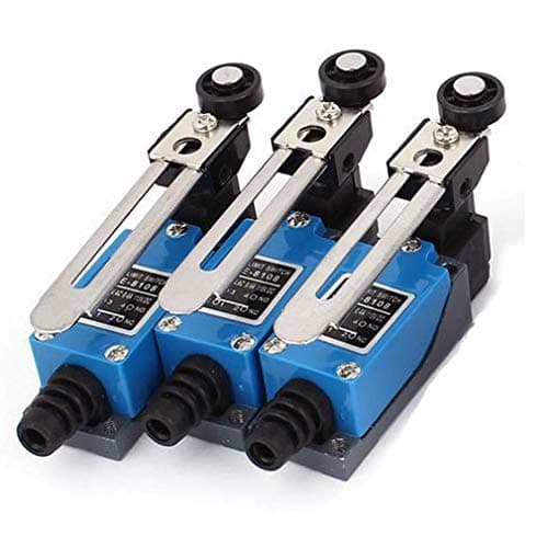 Image of Hailege 3pcs ME-8108 Momentary AC Limit Switch Roller Lever CNC Mill Laser Plasma
