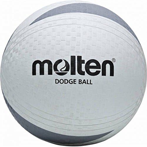 Image of Molten Dodgeball Sport Training Non Sting Rubber Soft Touch Training Ball White