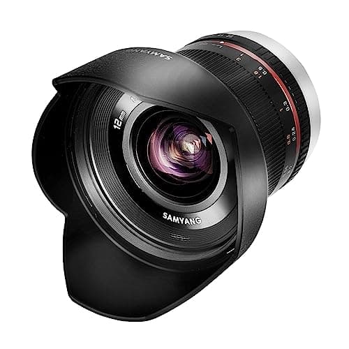 Image of Samyang MF 12mm F2.0 Manual Focus Lens for Fuji X - Black