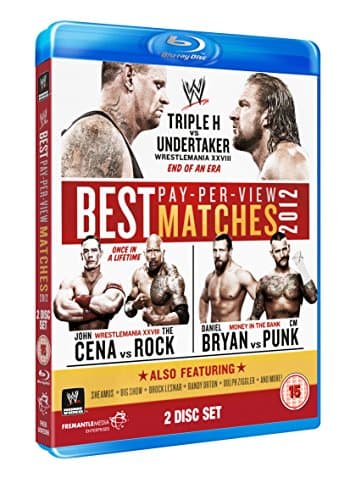 Image of Wwe: The Best Ppv Matches Of 2012 [Blu-ray] [Region B]