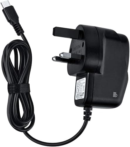 Image of 5V 2A Micro USB Mains Charger – Compatible with Amazon Kindle Fire HD 7/8.9", Paperwhite HDX (All Models Pre-2018), PS4, XBOX1, Samsung, Nokia, HTC, Sony, Google, and More USB Devices
