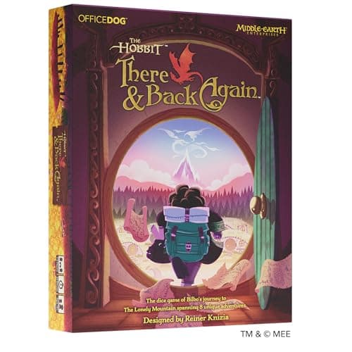 Image of Asmodee | The Hobbit: There and Back Again | Dice Strategy Game | Ages 10+ | 1-4 Players | 30+ Minutes Playing Time