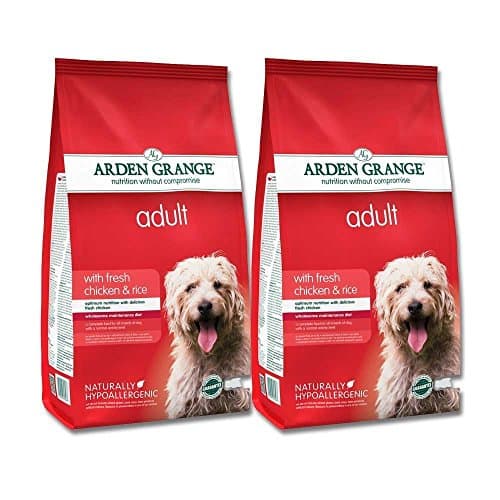 Image of Arden Grange Dry Adult Dog Food - Chicken & Rice (2 x 12kg)