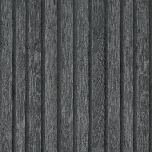 Image of VaryPaper Self Adhesive Black Wood Panel Wallpaper Dark Wooden Contact Paper 40cmx200cm Sticky Back Plastic Sticky Vinyl Wrap for Furniture Retro Wood Slat Wallpaper for Living Room Bedroom