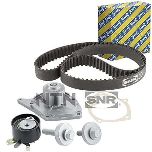 Image of SNR kdp455.580 Water Pump & Timing Belt Kit WATER PUMP + Zahnriemenkit Renault Captur Nissan Micra III (K12) Dacia Duster