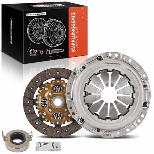 Image of Frankberg Clutch Kit with Release bearing Compatible with C1 PM PN 1.0L 2005-2014 107 PM PN 1.0L 2005-2014 Aygo KGB1 WNB1 1.0L 2005-2014 Replace# 1608396980