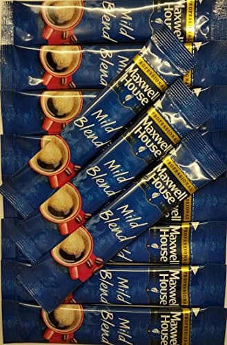 Image of 50 (2 x 25) x Maxwell House Mild - Individual One Cup Instant Coffee Sachets