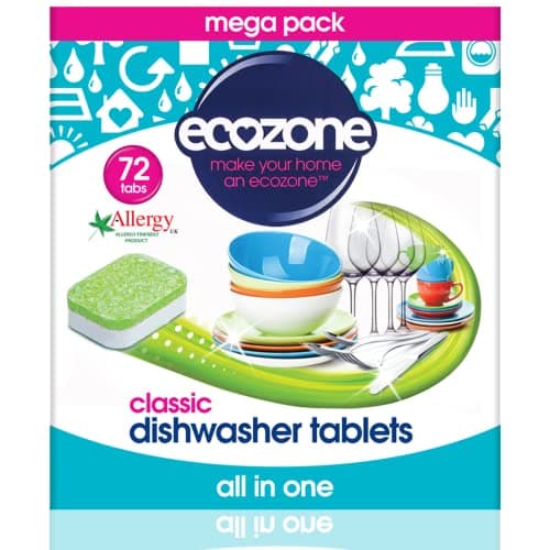 Image of Ecozone | Dishwasher Tablets - All In One | 1 x 72s