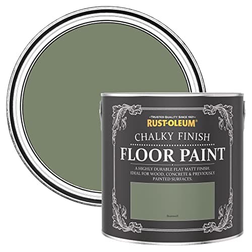 Image of Rust-Oleum Green Scratch-Proof Floor Paint in Matt Finish - Bramwell 2.5L