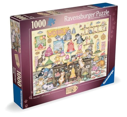 Image of Ravensburger Crazy Cat’s: Jelly Jamboree 1000 piece Jigsaw Puzzle for Adults and Kids Age 12 and Up
