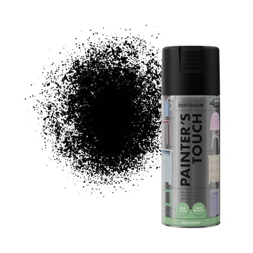 Image of Rust-Oleum 400ml Painter's Touch Spray Paint Aerosol - Satin Black
