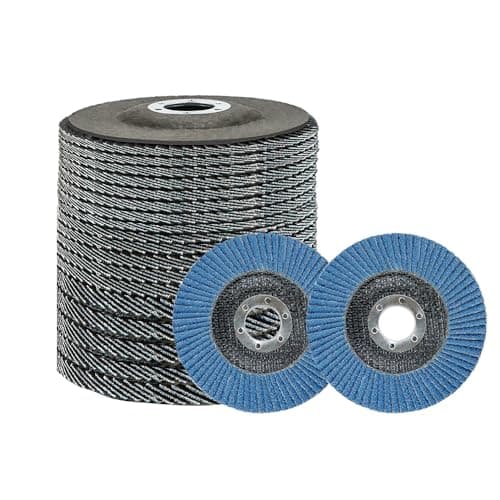Image of Flap Discs 115mm 20 Pack Sanding Grinding Discs 40/60/80/120 Grit Zirconia Angle Grinder Discs for Sanding Grinding Metal Wood