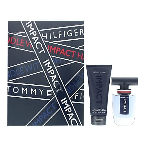 Image of Tommy Hilfiger Impact 2 Piece gift Set: Eau De Toilette 50ml - Body Wash 100ml (Pack of 1)