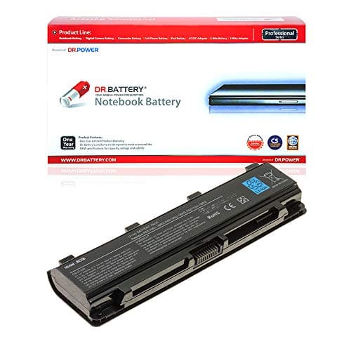 Image of DR. BATTERY PA5109U-1BRS PABAS272 PA5110U-1BRS Laptop Battery Compatible with Toshiba Satellite C40 C50 C70 Series PA5108U-1BRS PABAS271 PABAS273 (10.8V / 48Wh)