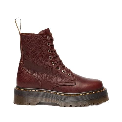 Image of Dr. Martens 41324200 Jadon III 8 Eye Women's Brown, ambassador of cashews, 4 US Women/4 US Men