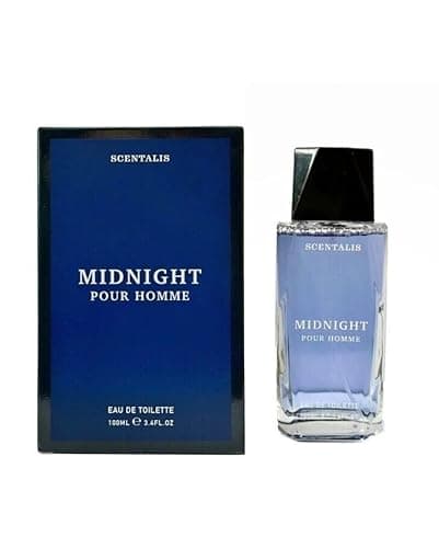 Image of Midnight Him & MidNight Pour Homme Eau De Toilette Men's Long Lasting Fragrance 100ML (Mighty)