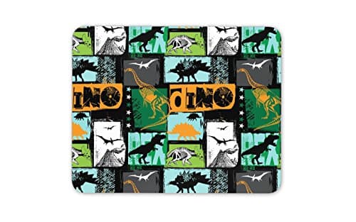 Image of Cool Dinosaur Mouse Mat Pad - Kids T-Rex Jurassic Animal Gift PC Computer #8360