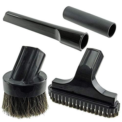 Image of SPARES2GO Mini Brush Stair & Crevice Tool Kit for Numatic Henry Hetty Vacuum Cleaner (32mm)