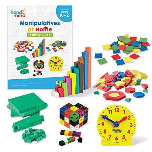 Image of Learning Resources Take Manipulatives Ages 5-7 Key Stage 1 Educational Maths Kit for Learning at Home