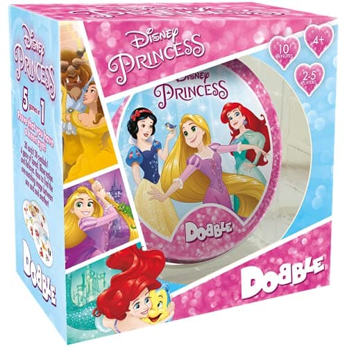 Image of Asmodee | Dobble Disney Princess | Card Game | Ages 6+ | 2-8 Players | 15 Minutes Playing Time