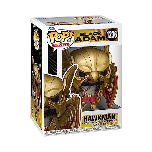 Image of Funko POP! Movies: DC - Black Adam - Hawkman - Collectable Vinyl Figure - Gift Idea - Official Merchandise - Toys for Kids & Adults - Movies Fans - Model Figure for Collectors and Display