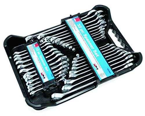 Image of Hilka 16213203 AF/Metric Combination Spanner Set, Set of 32 Pieces