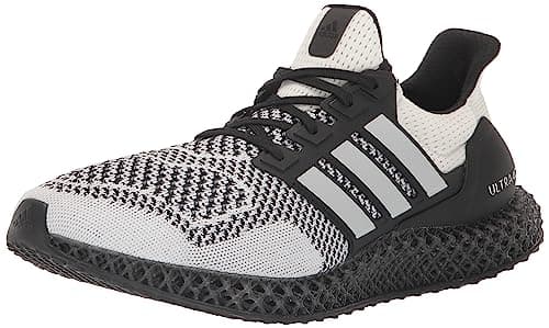 Image of adidas Unisex-Adult Ultra 4d Sneaker, Core Black/White/White, 8 Women/7 Men