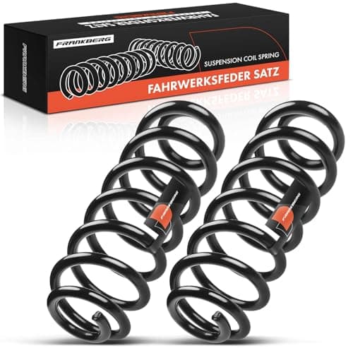 Image of Frankberg 2x Coil Spring Rear axle Compatible with T,i,g,u,a,n 5N 2008-2018 P,a,s,s,a,t 362 2010-2014 P,a,s,s,a,t 3C2 2005-2010