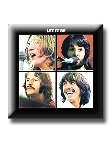 Image of The Beatles Let it Be Album Official Metal Pin badge One Size