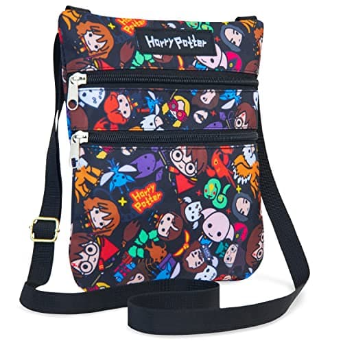 Image of Harry Potter Cross Body Bag for Girls Shoulder Bag Zipped Compartments for Teens Women Phone Travel Holiday Gifts for Girls