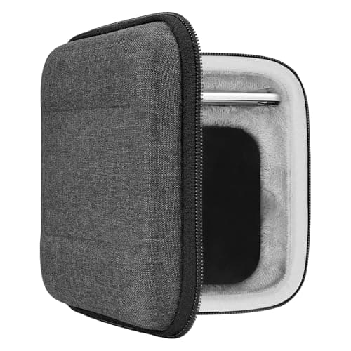 Image of Geekria Storage Case Compatible with TV 5th/4th Generation (32GB / 64GB) MQD22LL/A, Replacement Hard Shell Travel Carrying Bag with Room for Remote Controllers and Accessories (Dark Grey)
