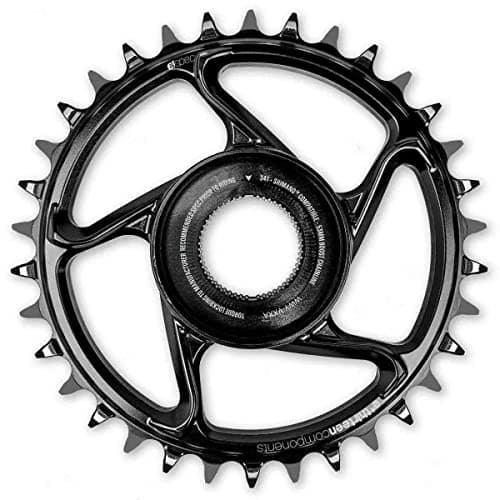 Image of e*thirteen Aluminium DM Chainring 34T Shimano E8000 Black