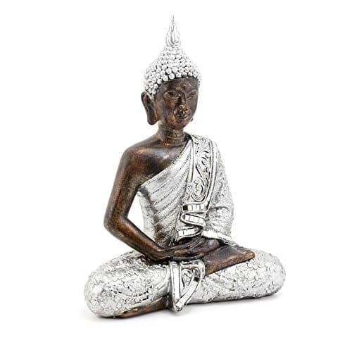 Image of Lesser & pavey Exotic Art Sitting Buddha Ornament, Gold, 12-Inch