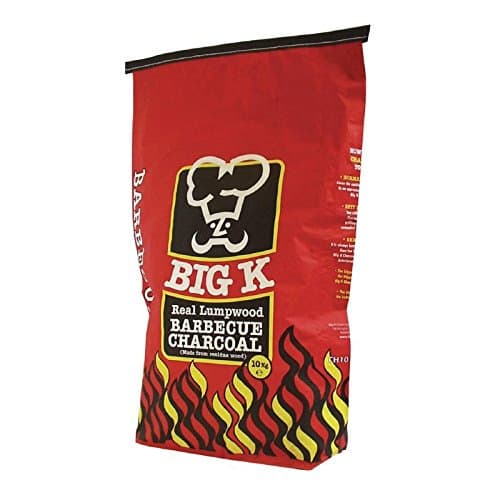 Image of Big K Lumpwood Charcoal 10kg Dimensions 640(H) x 310(W) x 130(D)mm