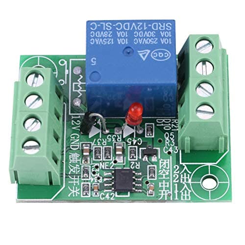 Image of Wincal Relay DC 12V Single Channel Module Bistable Switch Circuit Trigger Switch Relay Control Module