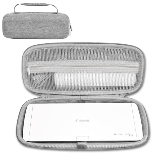 Image of Klawdsky Hard EVA Travel Case Fits for Canon imageFORMULA R10 / P-215II Portable Document Scanner,CASE ONLY