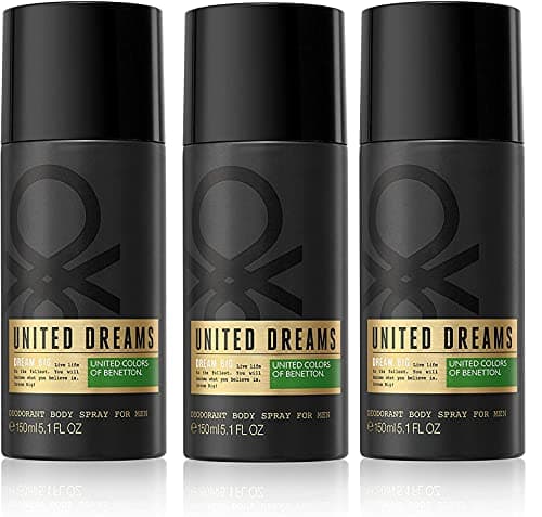 Image of Benetton United Dreams Dream Big for Men Deodorant Spray 150ml 3 Pack
