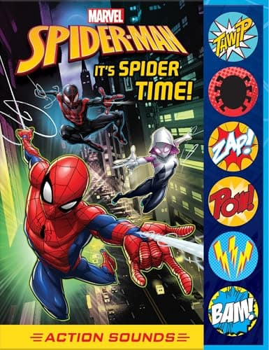 Image of Marvel Spider-Man: It's Spider Time!: Action Sounds (Play-a-Sound)