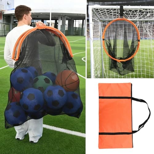 Image of ROYUEXT 2-in-1 Football Target Net & Bag, Football Goal, Football Training Equipment, Soccer Training Equipment Large Capacity Target for Training