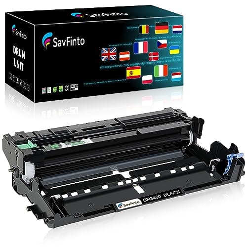 Image of SavFinto DR3400 Drum Unit Compatible for Brother DR-3400 Drum for Brother DCP-L5500DN HL-L5000D HL-L5100DN HL-L5100DNT HL-L5100DNTT HL-L5200DW HL-L6400DW MFC-L5700DN MFC-L5750DW MFC-L6800DW
