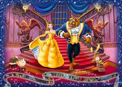 Image of Ravensburger Disney Collector's Edition Beauty and The Beast Gifts - 1000 Piece Jigsaw Puzzles for Adults & Kids Age 12 Years Up