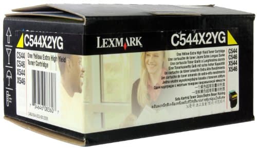Image of Lexmark Toner Cartridge for F C544 X544 - Yellow