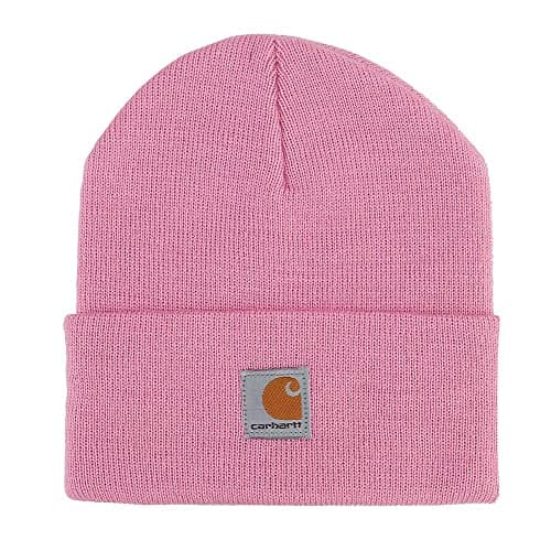 Image of Carhartt Girl's Acrylic Watch Cold Weather Hat, Rosebloom, 8-14 Years UK