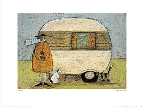 Image of The Art Group Home Sam Toft Art Print, Paper, Multi-Colour, 30 x 40 x 1.3 cm