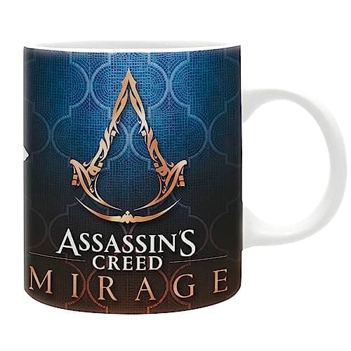 Image of ABYSTYLE Assassin's Creed Crest & Eagle Mirage Mug